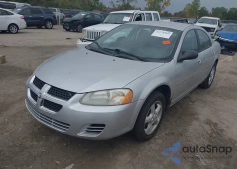 2005 Dodge Stratus Sxt из США, поврежденный, VIN 1B3EL46X75N698448